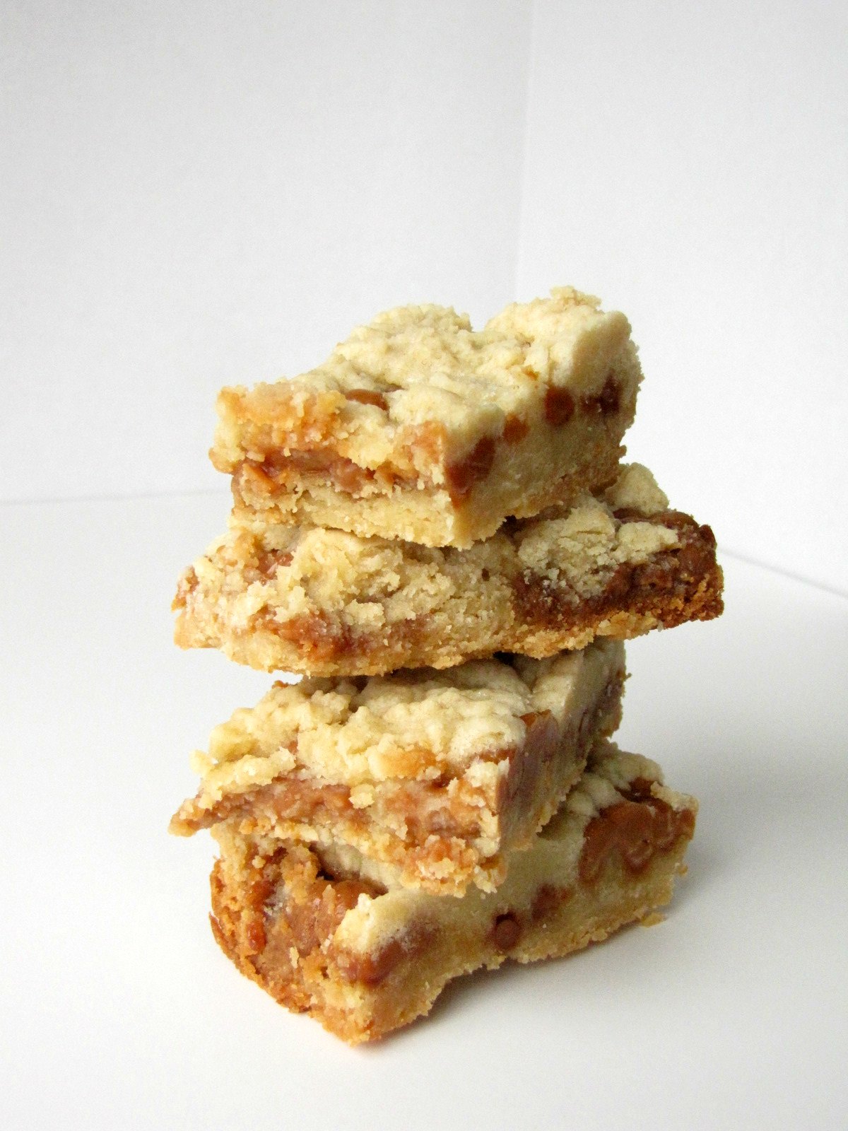 Stacked Salted Caramel Cookie Bars