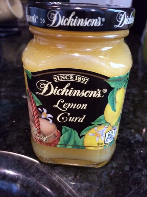 Dickinson's Lemon Curd bottle