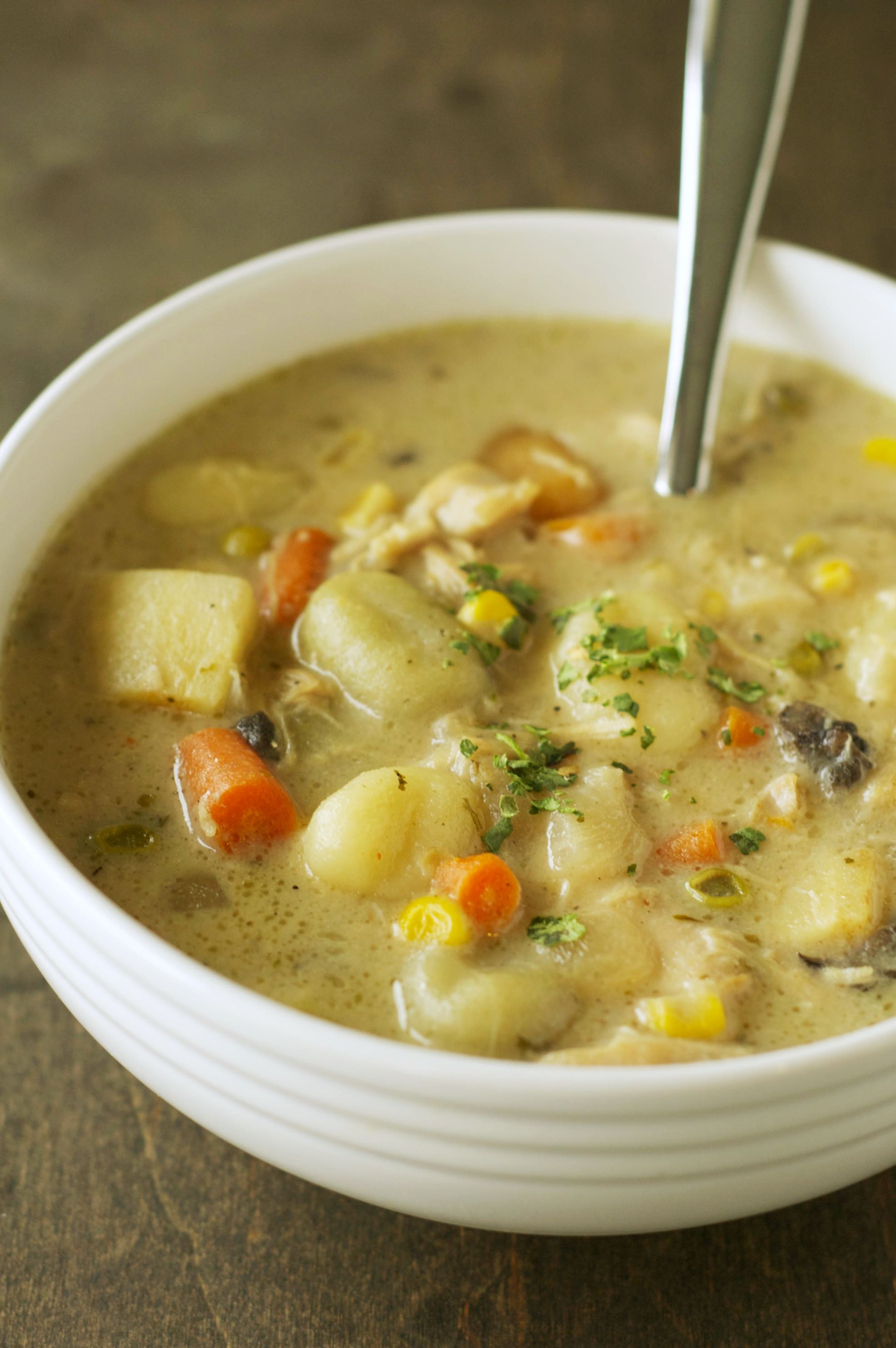 Freezer Meal: Slow Cooker Chicken and Dumplings - Slow Cooker Gourmet