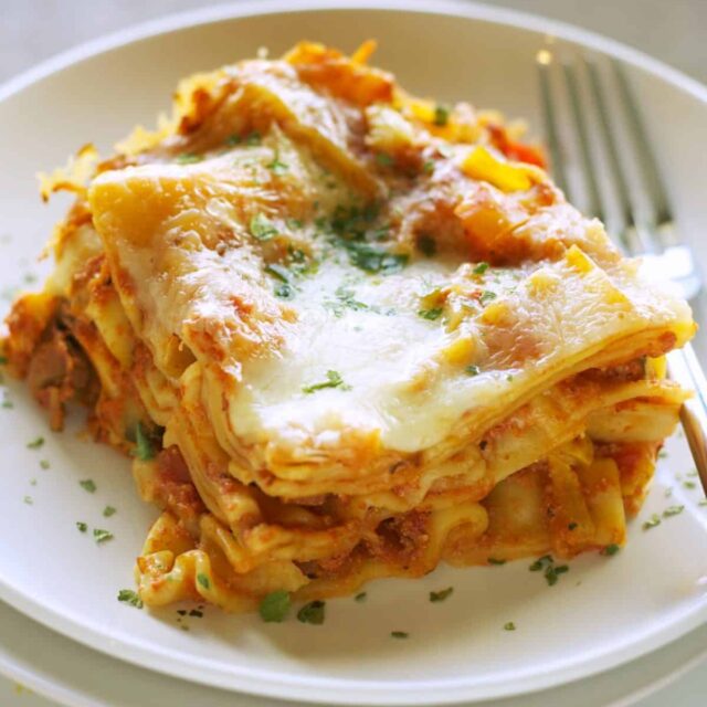 Freezer Meal: Slow Cooker Veggie Lasagna - Slow Cooker Gourmet