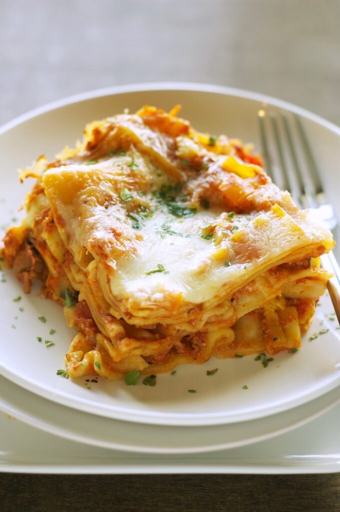 Slow Cooker Veggie Lasagna