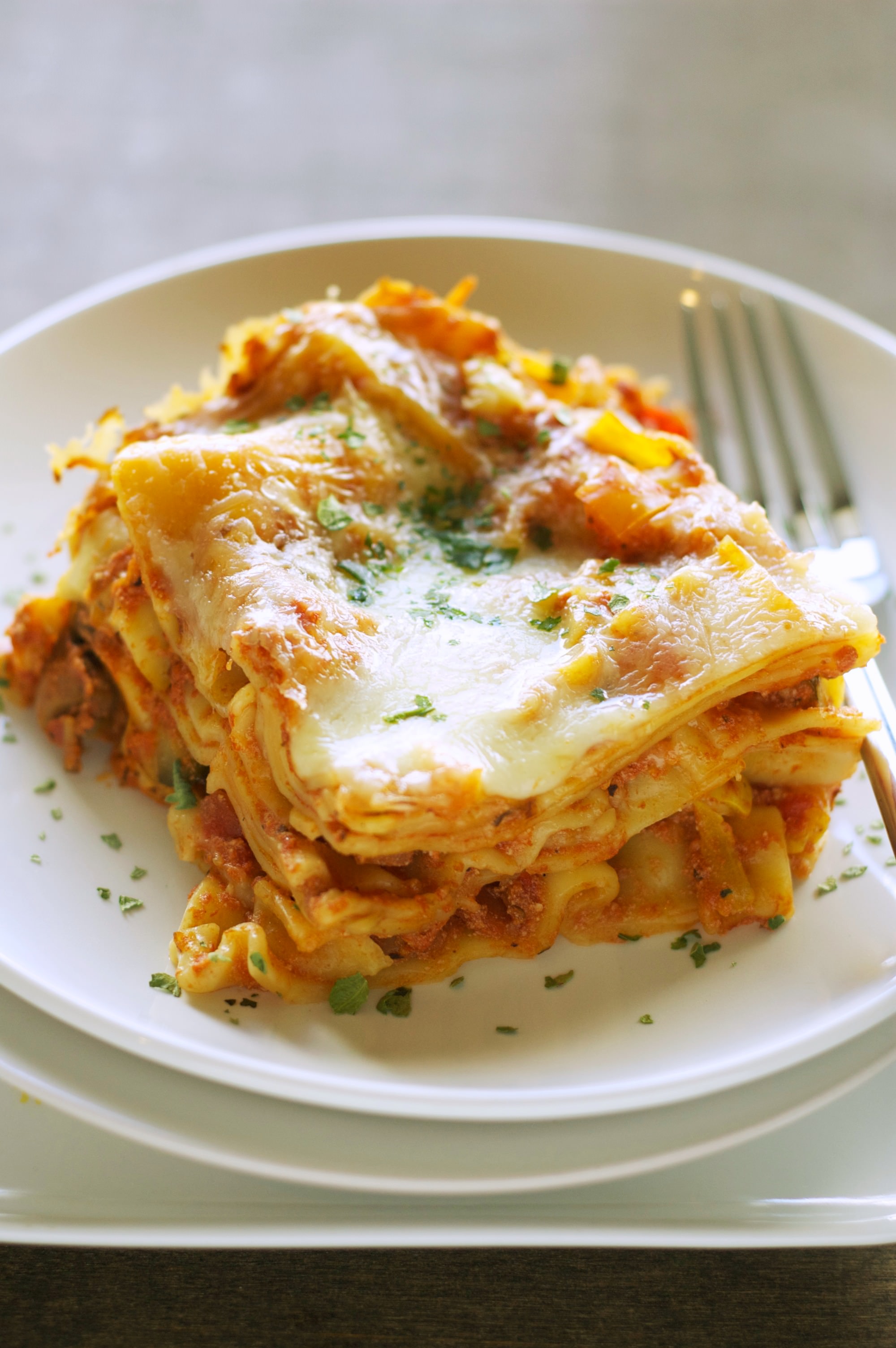 Freezer Meal:  Slow Cooker Veggie Lasagna