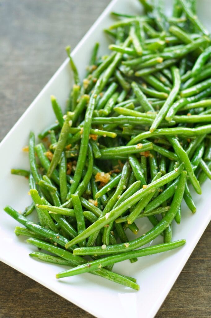 Super Simple Sides: Crispy Garlic Onion Green Beans - Slow 