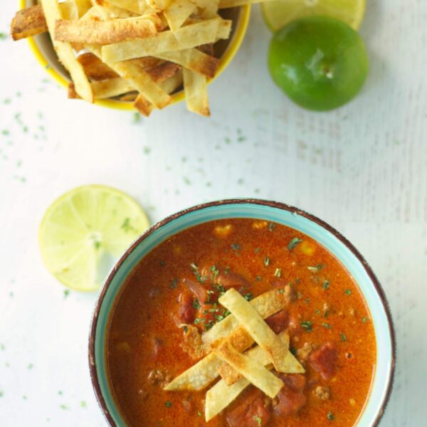 Slow Cooker Beef Enchilada Soup Slow Cooker Gourmet