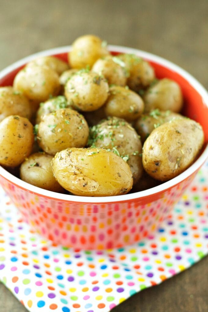 Slow Cooker Herbed Baby Potatoes