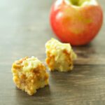 Slow Cooker Caramel Apple Cheesecake Bites