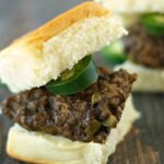 Slow Cooker Jalapeno and Cheddar Sliders
