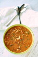 Slow Cooker Cheesy Chipotle Chicken Chili - Slow Cooker Gourmet