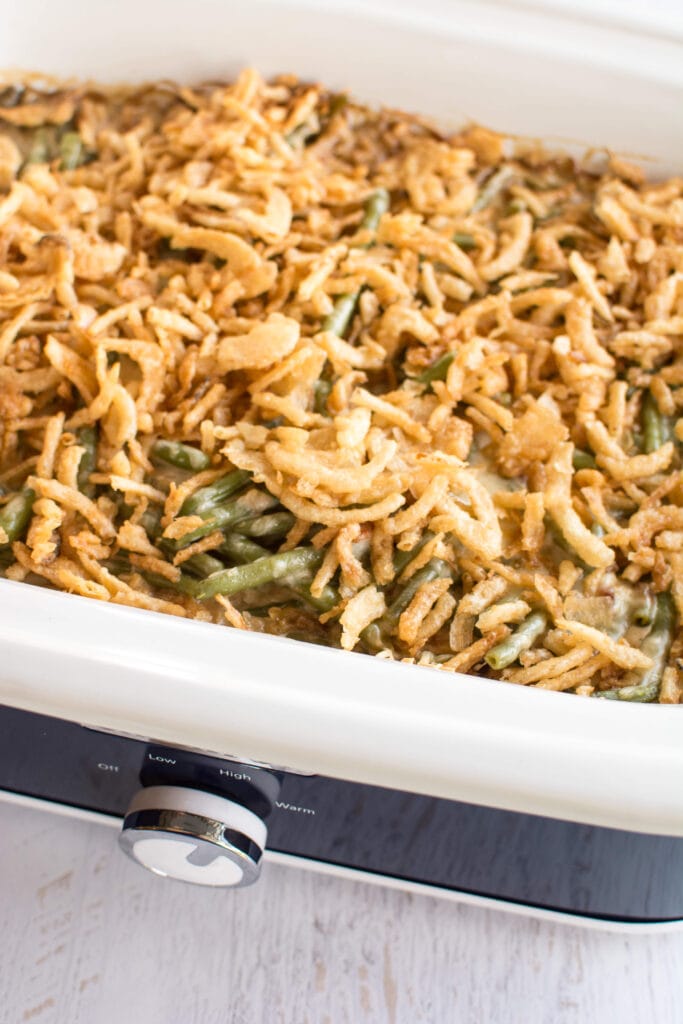 Slow Cooker Green Bean Casserole