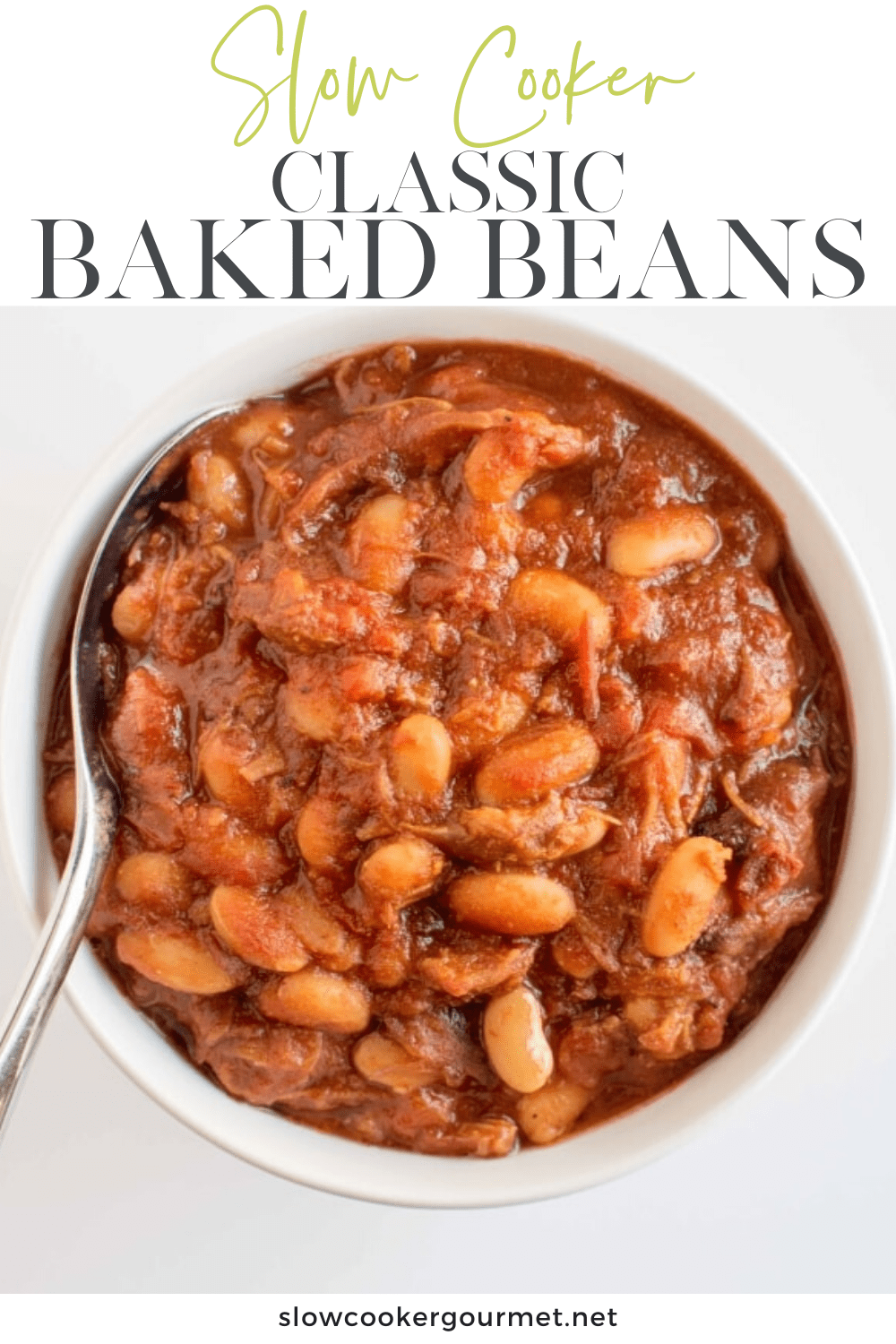 Slow Cooker Classic Baked Beans - Slow Cooker Gourmet