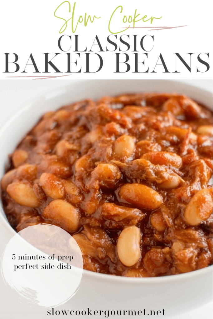 Slow Cooker Classic Baked Beans - Slow Cooker Gourmet