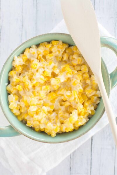 Slow Cooker Cream Cheese Corn - Slow Cooker Gourmet