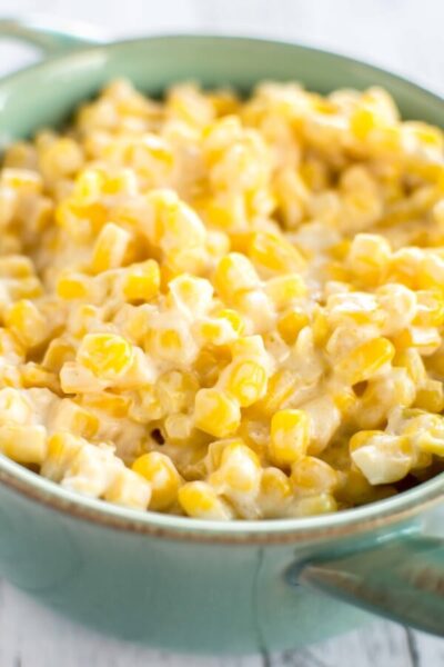 Slow Cooker Cream Cheese Corn - Slow Cooker Gourmet