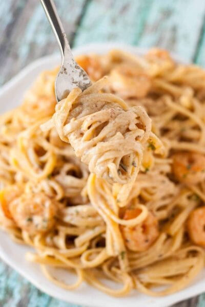 Cajun Shrimp Pasta - Slow Cooker Gourmet