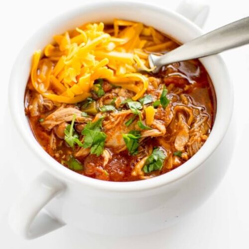 Pulled Pork Chili (Quick and easy!) - Pinch and Swirl