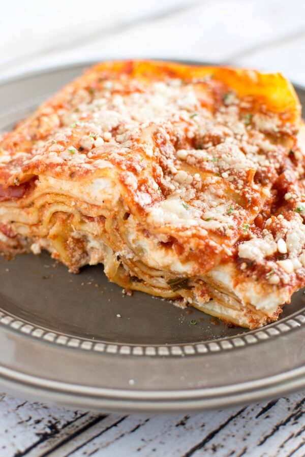 3 Ingredient Slow Cooker Lasagna