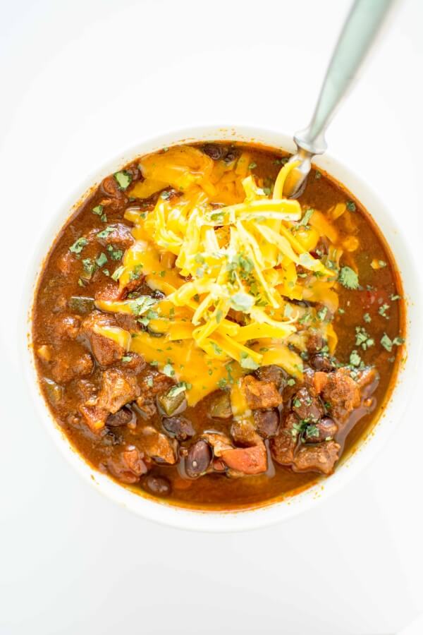 Slow Cooker Ancho Beef and Jalapeno Chili