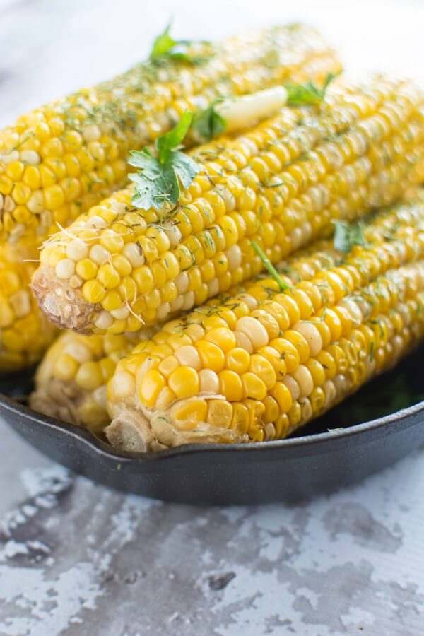 Slow Cooker Buttery Dill Corn