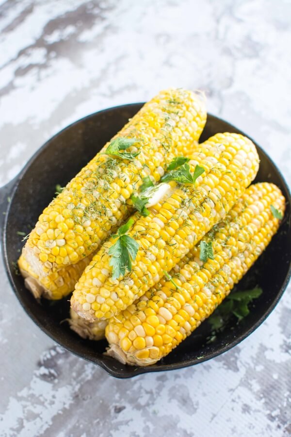 Slow Cooker Buttery Dill Corn