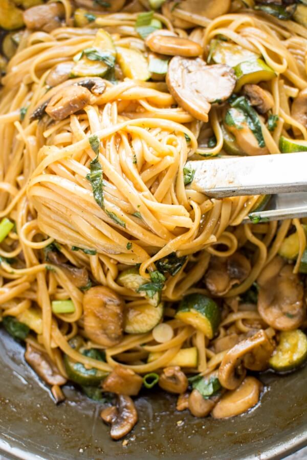 Sweet and Spicy Asian Noodles