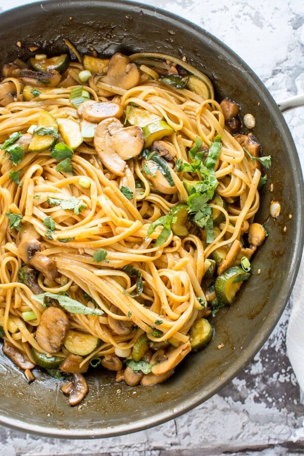 Sweet and Spicy Asian Noodles