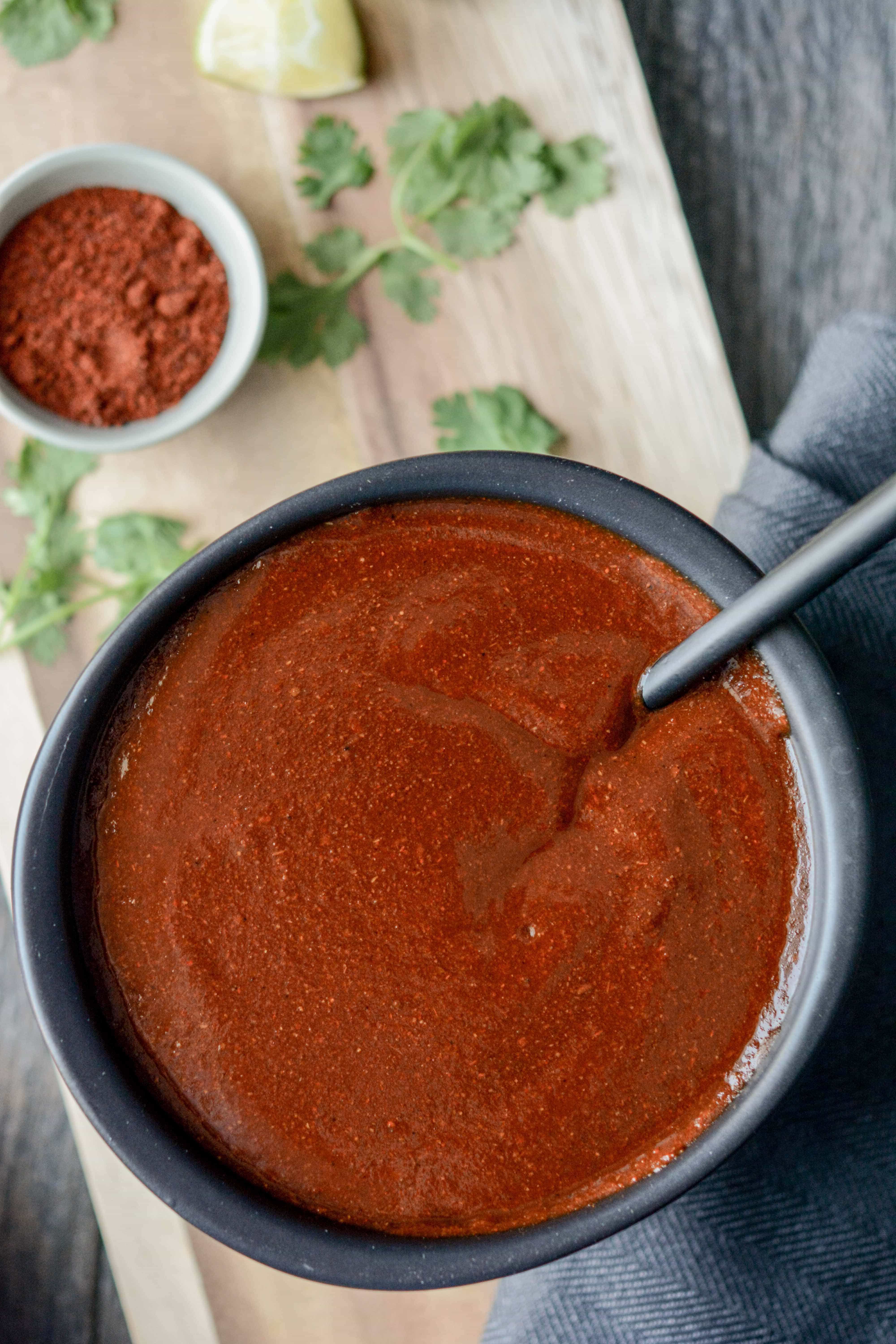Slow Cooker Ancho Chili Enchilada Sauce - Slow Cooker Gourmet