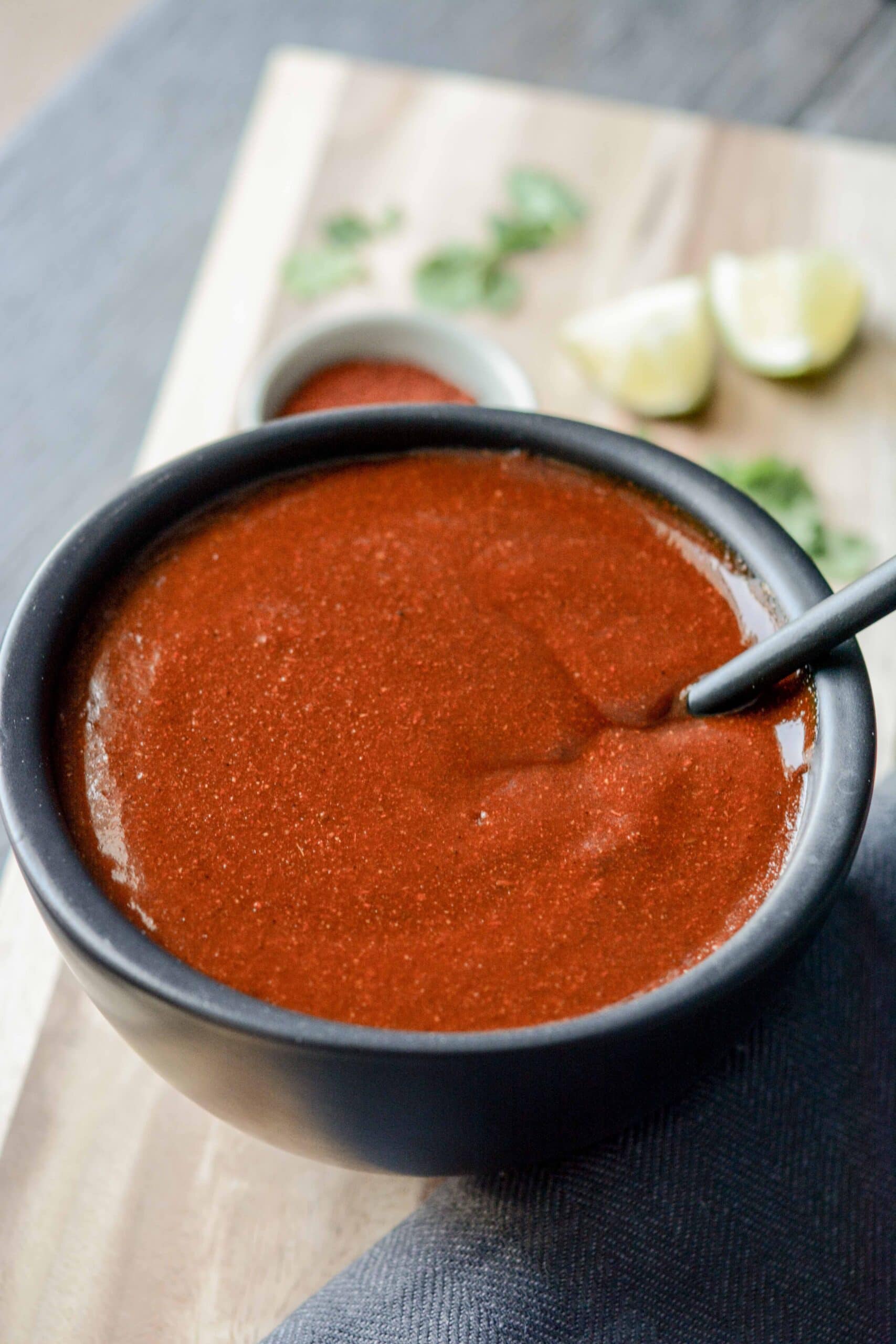 Slow Cooker Ancho Chili Enchilada Sauce