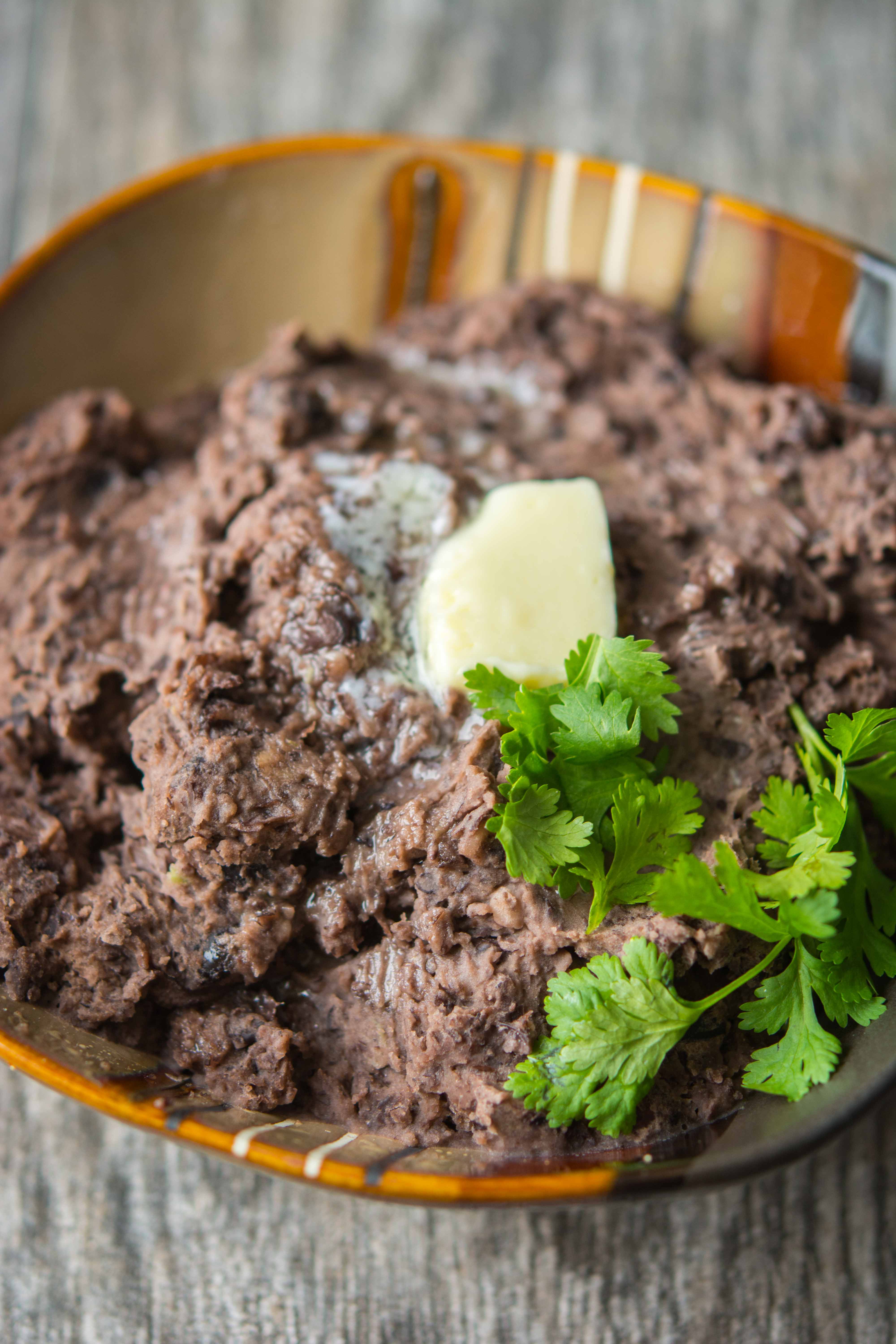 Slow Cooker Refried Black Beans with Roasted Garlic Slow Cooker Gourmet