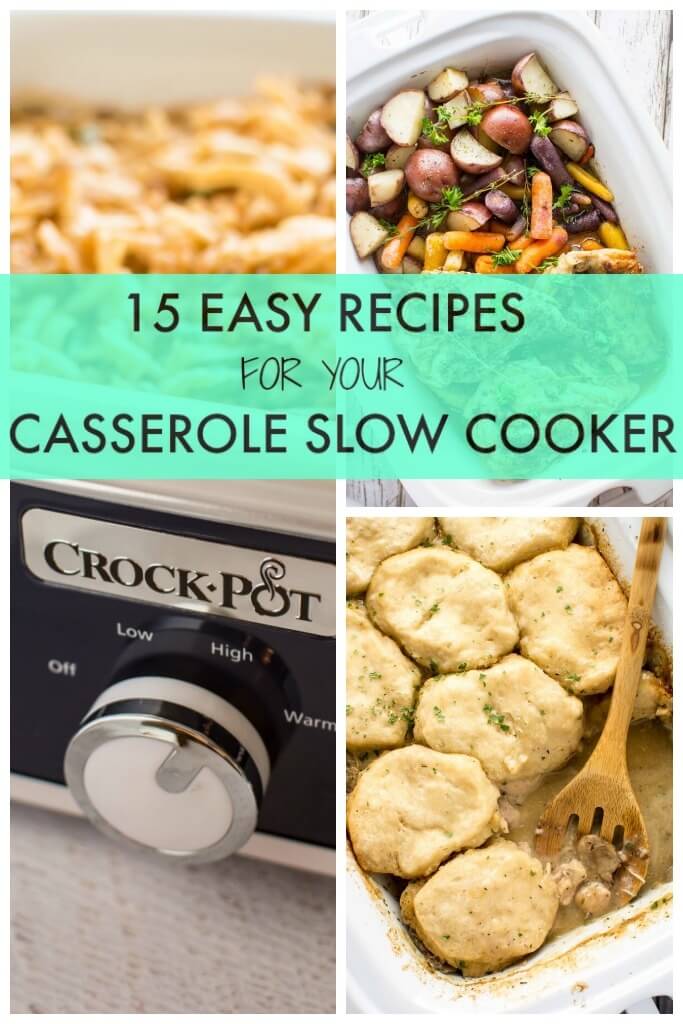 Crock Pot Casserole Slow Cooker Programmable Plum - Easy Crock Pot Recipe