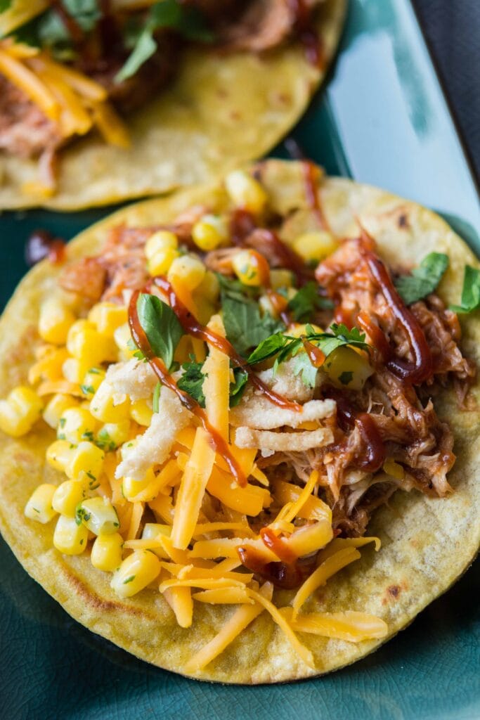 Crockpot BBQ Chicken Tacos 2