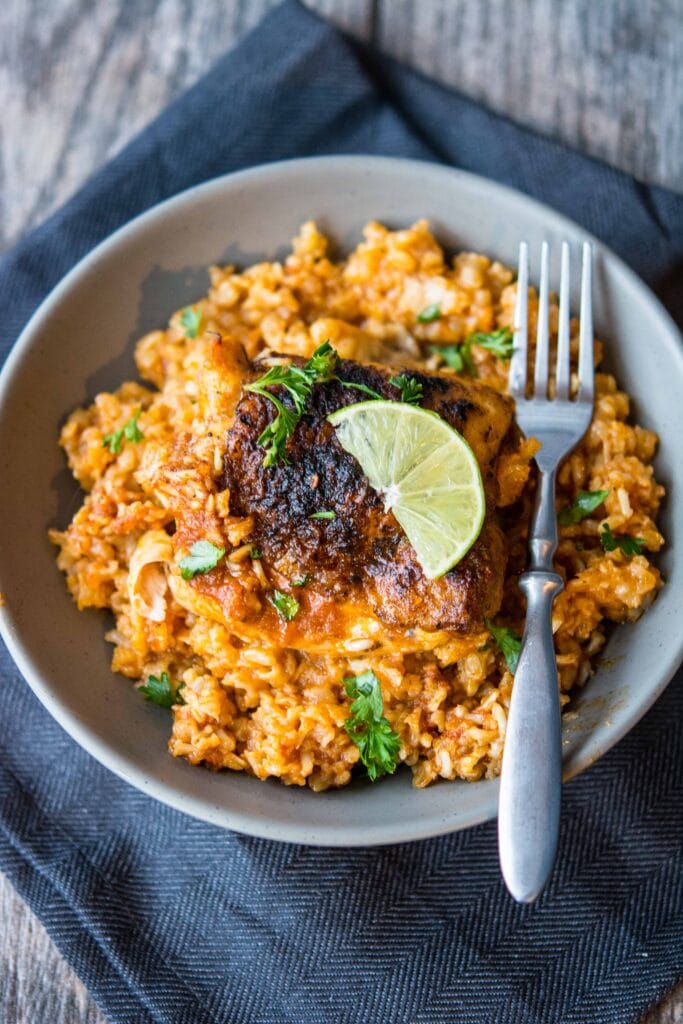 Slow Cooker Southwest Chicken and Rice