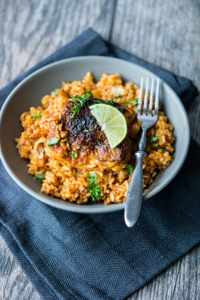 Slow Cooker Southwest Chicken and Rice