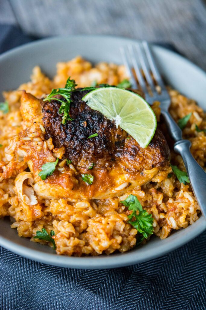 Slow Cooker Southwest Chicken and Rice