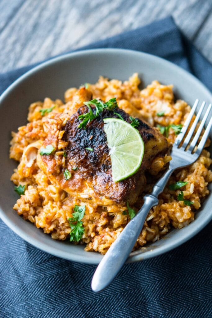 Slow Cooker Southwest Chicken and Rice