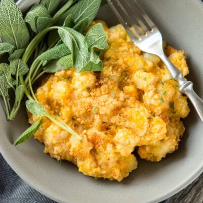 Slow Cooker Butternut Squash Gnocchi Bake