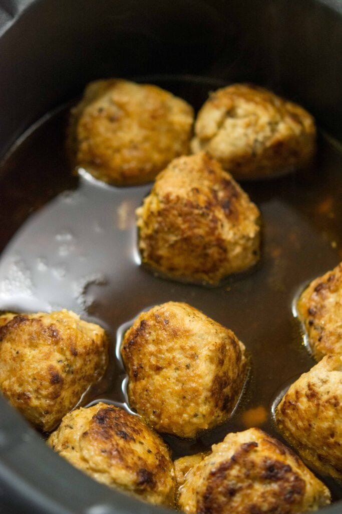 Spicy Beer Can Chicken Meatballs