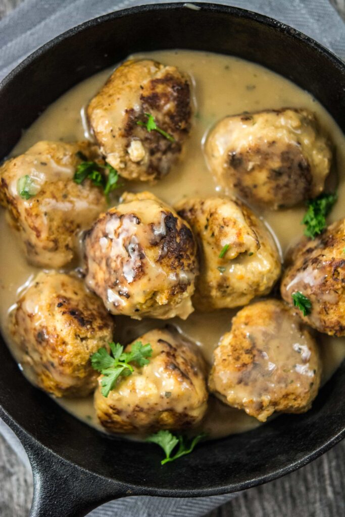 Spicy Beer Can Chicken Meatballs