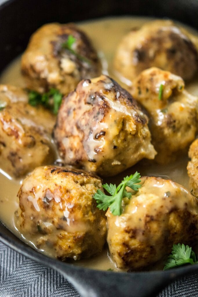 Spicy Beer Can Chicken Meatballs