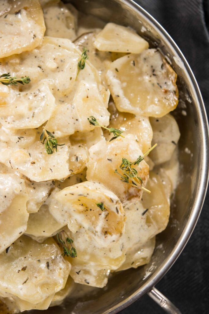 Slow Cooker Au Gratin Potatoes