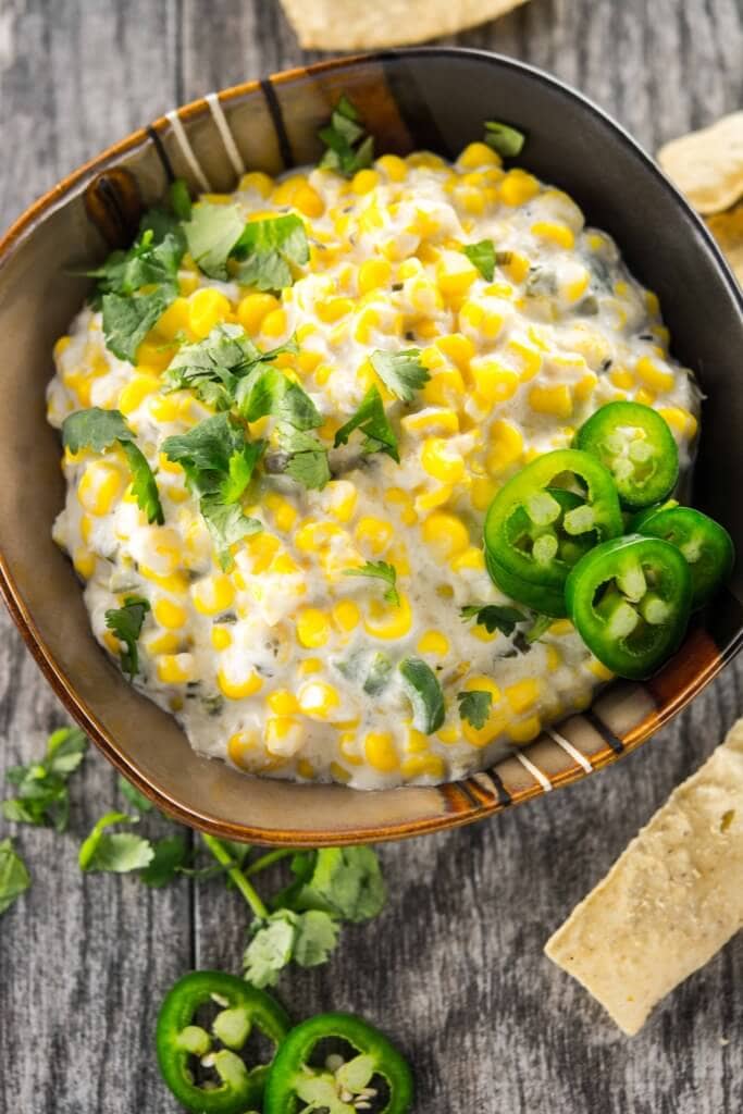 Slow Cooker Jalapeno Corn Dip