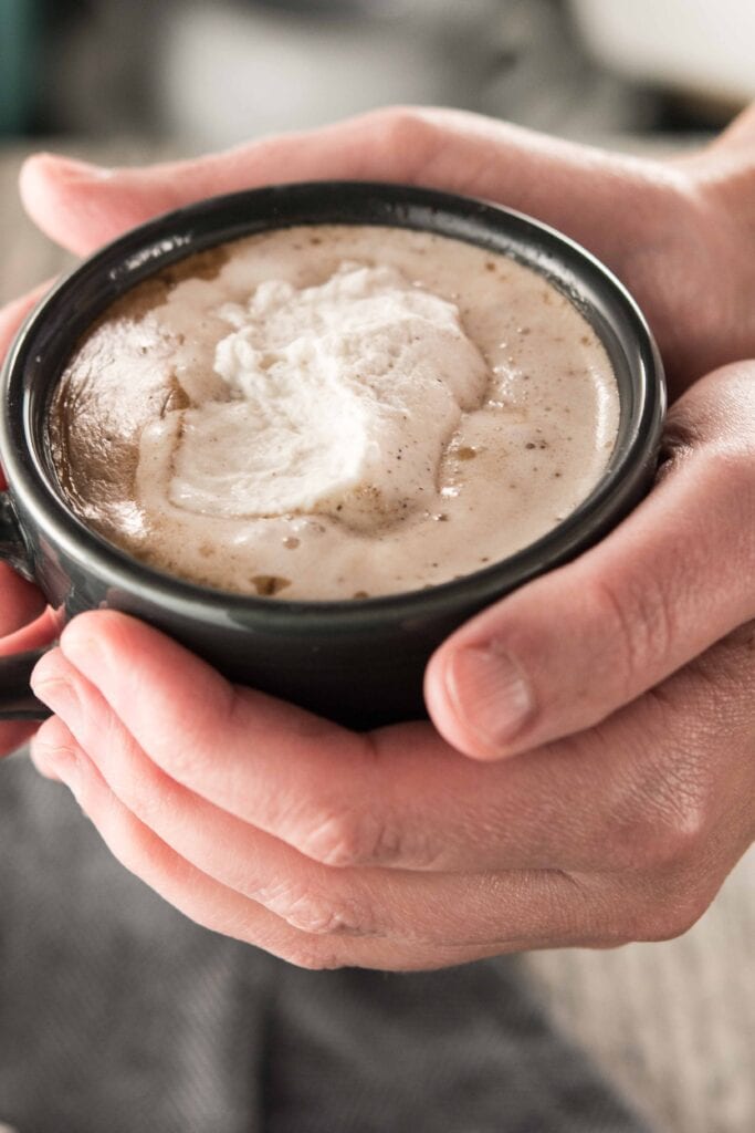 Slow Cooker Spiked Hot Chocolate