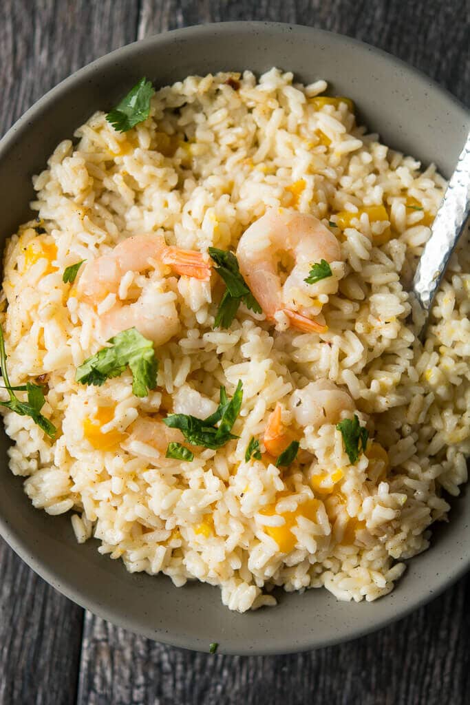 Lunch Crock Coconut Mango Shrimp