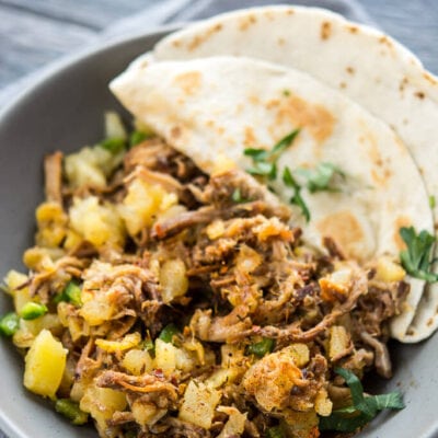 Lunch Crock Pineapple Pork Tacos