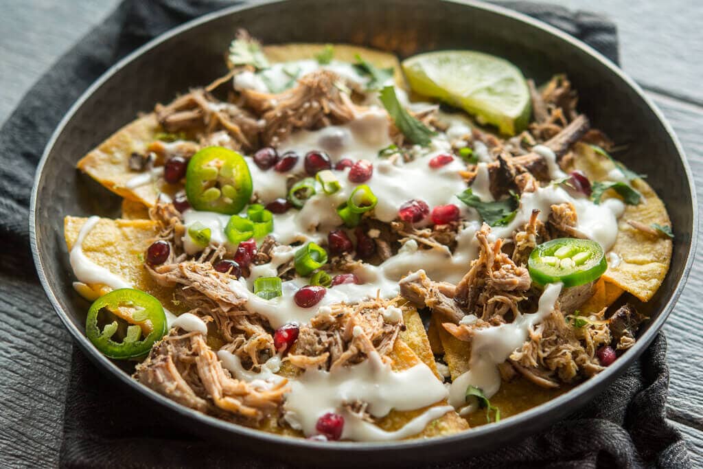 Slow Cooker Pulled Pork Nachos-9