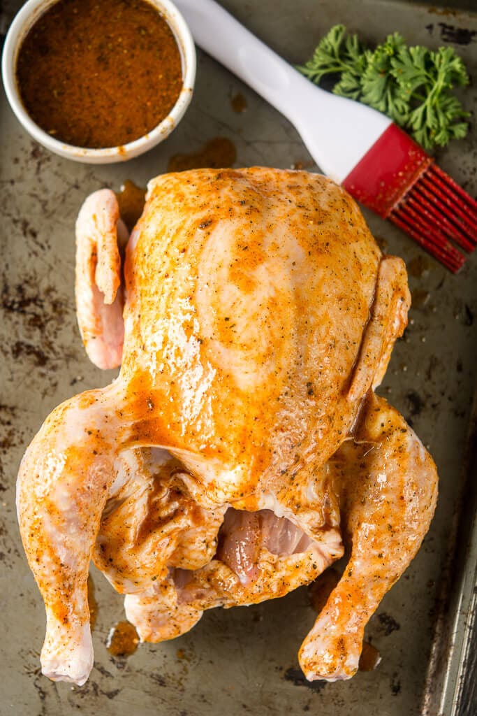 Slow Cooker Whole Roasted Chicken