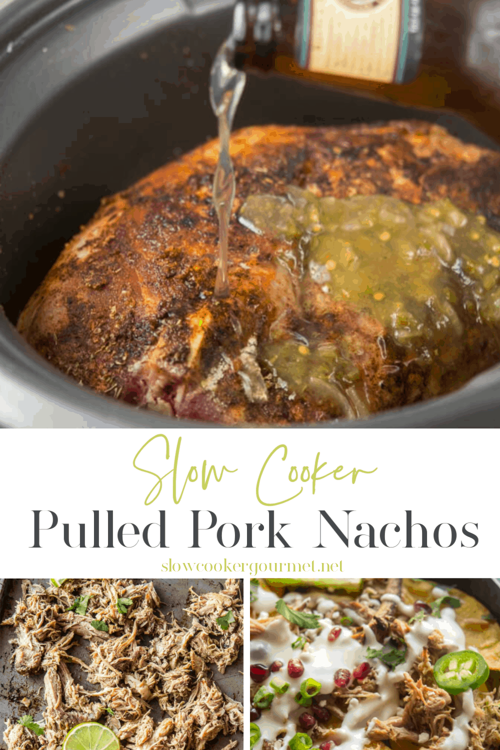 Slow Cooker Pulled Pork Nachos Slow Cooker Gourmet
