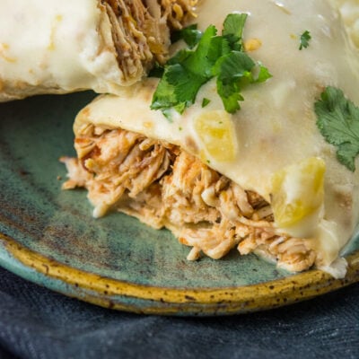 Slow Cooker Chicken Burritos