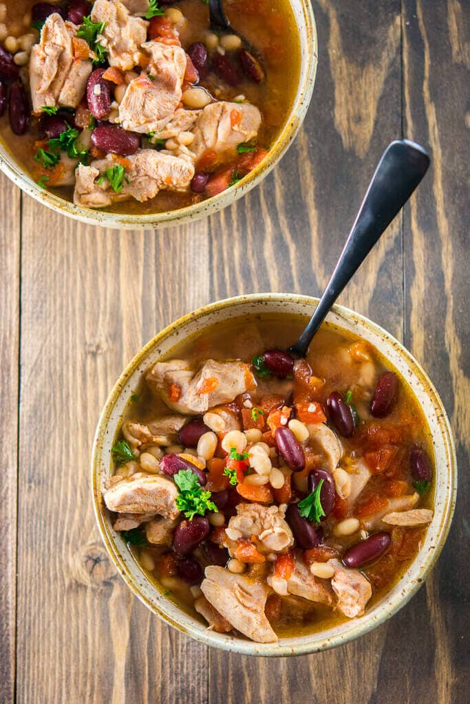 Slow Cooker Spicy Chicken Stew