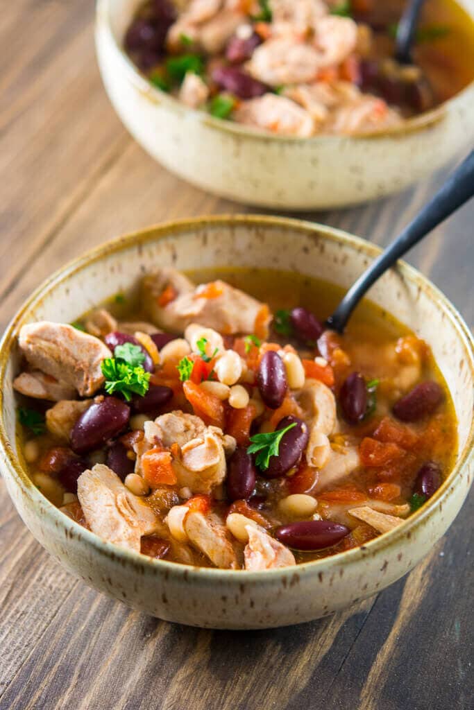 Slow Cooker Spicy Chicken Stew