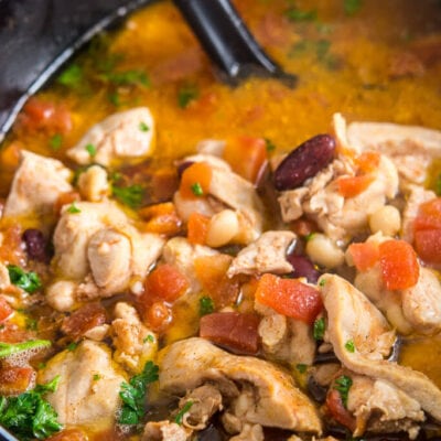 Slow Cooker Spicy Chicken Stew